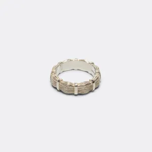 Bound Willow Band Ring - 925 Silver