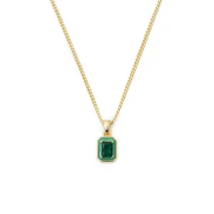 Gold Green Blush Necklace - Limited Edition